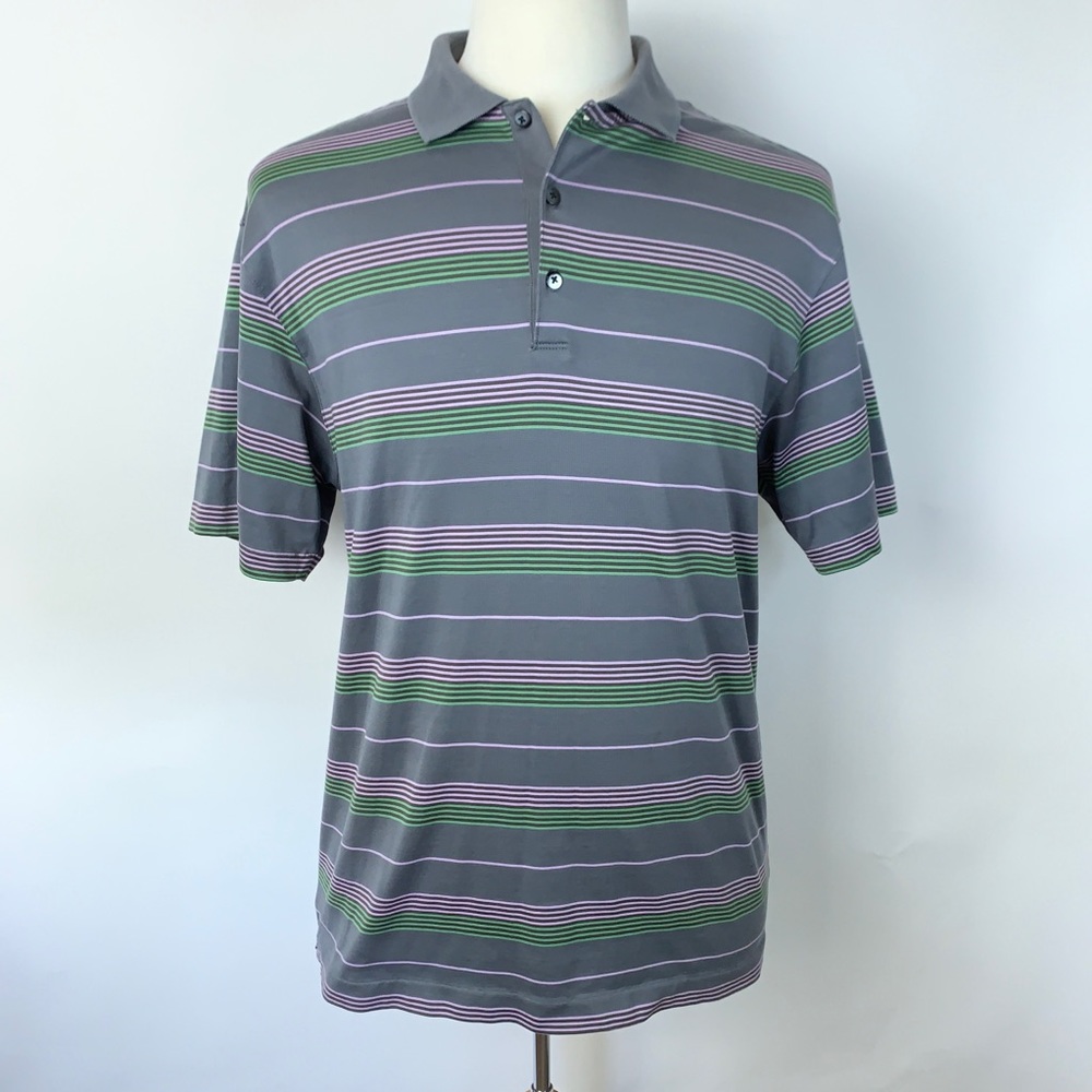 Nike Golf Tiger Woods Gray Polo M